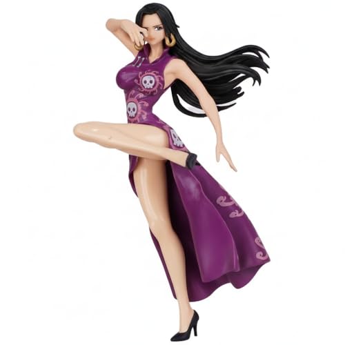 Image of Offo One Piece Boa Hancock Action Figure 15cm, Premium PVC Anime Collectible for Home Decor, Office Desk & Study Table, Multicolour Display Gift for Fans