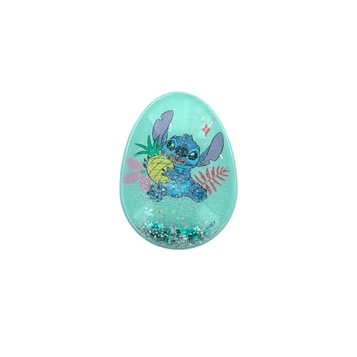 DISNEY STITCH – Cepillo para el cabello con agua – Desenredante y divertido – Accesorio para el cabello para niñas – Púas flexibles – Peinado suave para niños – Formato divertido y práctico