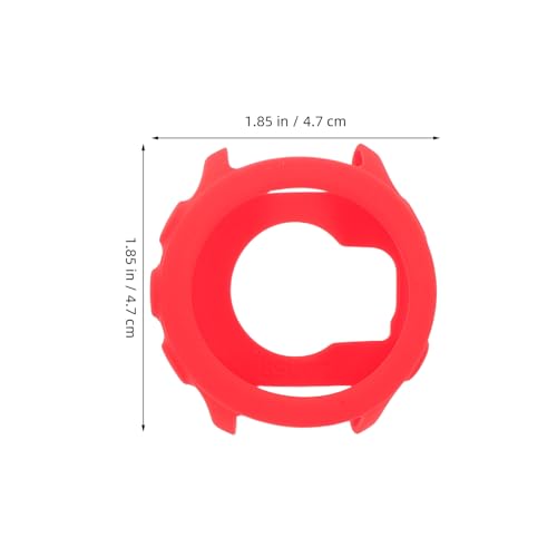 Funda Forerunner 158 VILLCASE roja para solucionar arañazos en la esfera 2