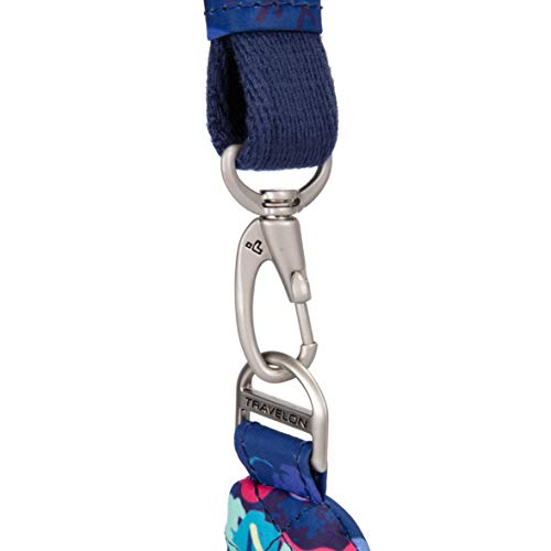 Travelon Moderno, Bolsa antifurto para garrafa de água Boho, Floral moderno, 10 x 4 diameter