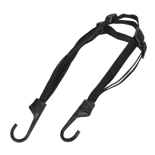 SOLUSTRE Motorcycle Bungee Cord with Hooks Elastic Helmet and Luggage Strap for Secure Fastening Versatile and Design for Safe Transport of Gear and Accessories