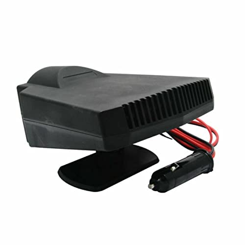 【Funzione pratica】 --- Questo riscaldatore per auto portatile può rimuovere rapidamente brina e nebbia sul parabrezza del veicolo, rendere più chiara la tua visione di guida e garantire la tua sicurezza di guida.