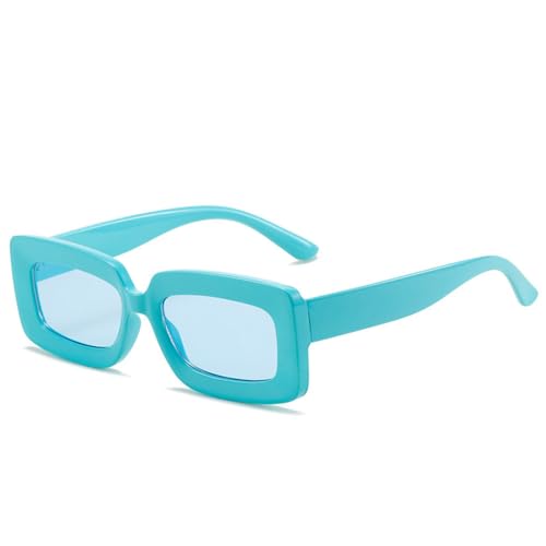 Lunettes de soleil carrées rose violet femmes petite monture nuances UV400