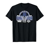 Duke Blue Devils Final Four 2025 Men's Basketball Net Black T-Shirt