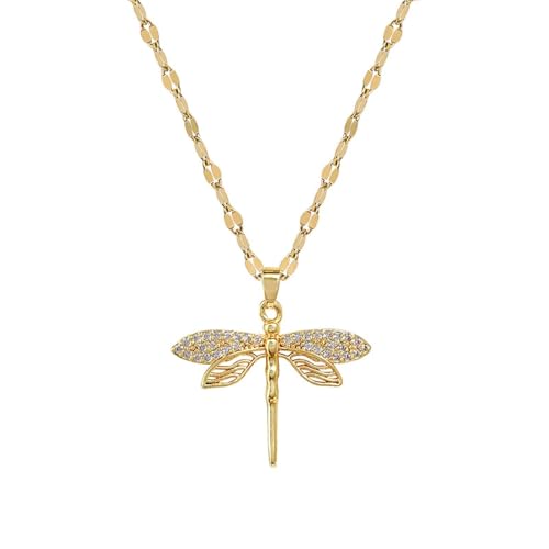Collier aile de libellule en argent, bijou de créateur élégant pour sublimer le décolleté féminin