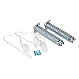 Türscharnierfedern kompatibel mit SIEMENS 00754869 Reparatursatz mit Seilzügen für Geschirrspüler