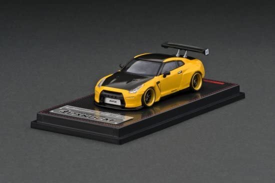ミニカー 1/64 IG PANDEM R35 GT-R Amazon | 1/64 PANDEM R35 GT-R Yellow Metallic IG2797
