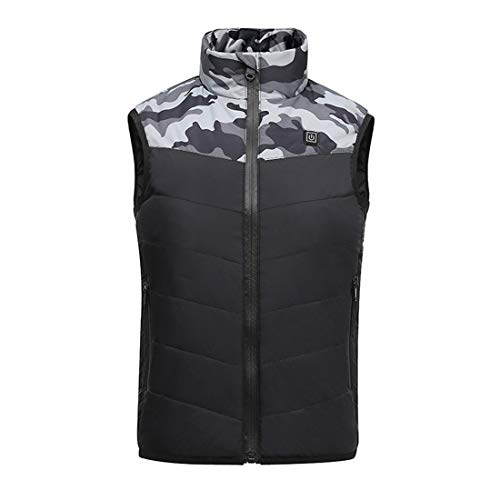 Gilet chauffant électrique USB dos chaud avec chauffage intelligent
