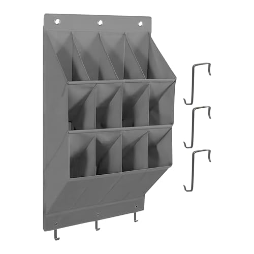Soporte de Armario para Colgar en la Pared - Tela 89 cm, de Maquillaje Vertical, Cubo de Basura de Gran Capacidad | Oficina, baño, despensa, Cocina, Entrada, Sala de Juegos para niños, KL