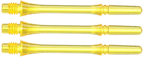 コスモダーツ フィットシャフト ギア シャフト スリムスピン クリアイエロー4