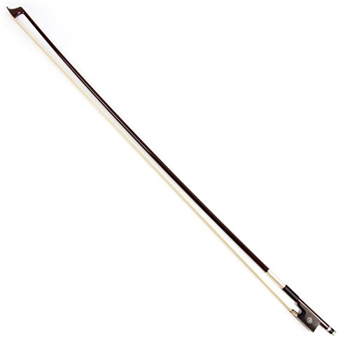 Image of Kmise Carbon Fiber Violin Bows: Lightweight Violin Bow 4 /4, Anti-Deformation Full Size Fiddle Bow, Ultra-Stretchy Horse Hair, Gift for Professional, Beginner, Adults, Kids Violins Practice (Coffee)