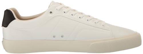 Image of BOSS Men's Aiden Logo Block Leather Low Top Sneakers