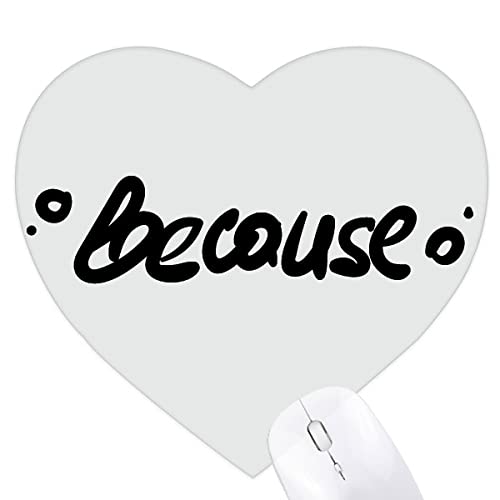 Jeux de tapis de souris en forme de coeur pour bureau design et coin informatique maison