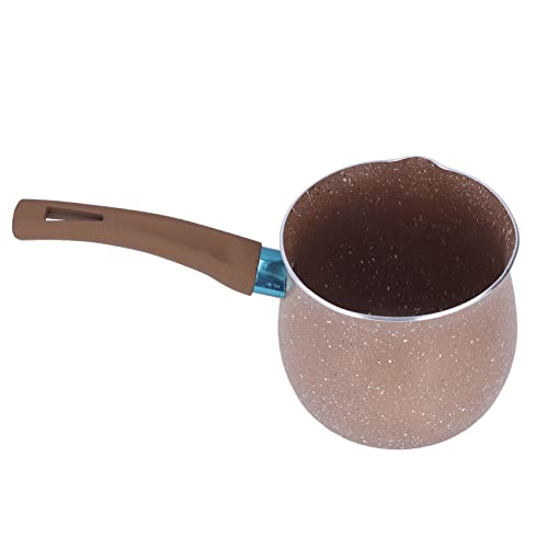 Melkpan, Mini Koffiepot Duurzaam Eco-vriendelijk Rookloos Compact voor Keuken(bruin) - Image 7