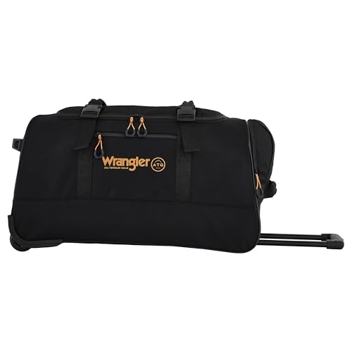 Image of ATG Compass Rolling Travel Duffel Bag, Rich Black, 25-Inch