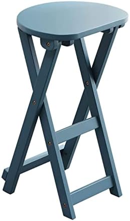 Solid Wood Folding Ladder Chair - Multi-Functional Folding Stool for Adults, Ideal for Kitchen, Garden, Bathroom, and Home Storage Solutions.