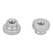 Mavaol Carbon Steel Knurled Thumb Nuts, 1 10 Piece Set, Easy Grip, Threaded for Machinery, Hand Tighten Fasteners for Industrial Assembly (M3) 10pcs