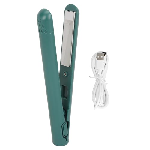Plancha para cabello portátil color verde miniatura 6