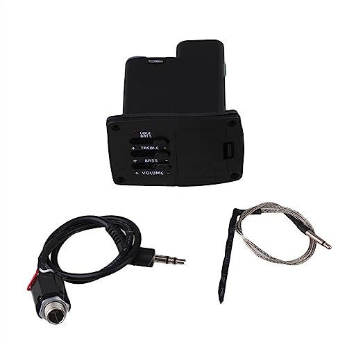 アコースティック ミニ ギター ウクレレ 2 バンド EQ イコライズ ピエゾ セラミック ピックアップ