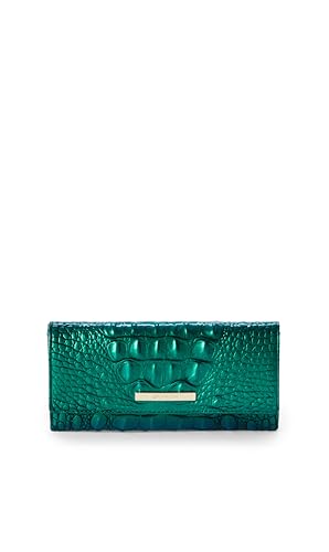 Image of BRAHMIN Cordelia Wallet - Mystic Green Melbourne