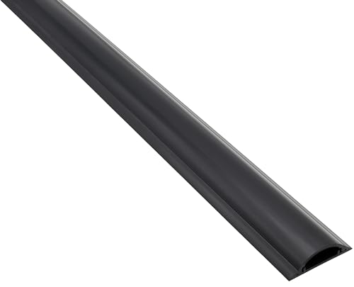 Image of Electriduct Cable Shield Cord Cover - CSX-2 PVC Floor Wire Protector - 31 Inch - Black