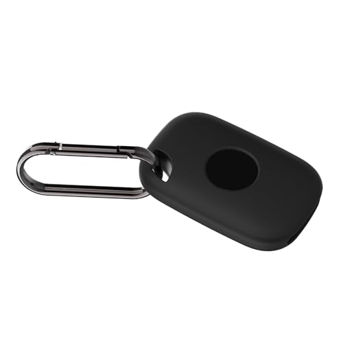 MOIDHSAG Cubiertas protectoras de silicona flexibles Funda impermeable con llavero para Tile Life 360 ​​2024 localizador asegura recortes precisos