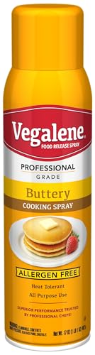 Vegalene Buttery Cooking Spray, 17oz Aerosol, 6-Pack