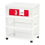 IRIS 3 Drawer Wide Chest, White
