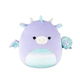 Squishmallows SQCR08593 - Drow der Drache 30 cm, offizielles Jazwares Plüsch, superweiches Kuscheltier