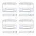 Ford F150 Chrome Door Handle Cover Set - 4 Door w/Keyless Entry