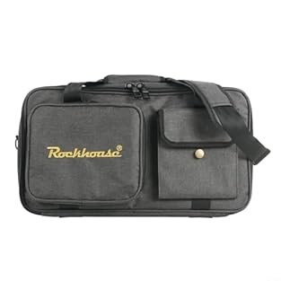 [VERSATILE SIZE OPTIONS] - This Glomc portable guitar effects pedalboard bag is available in three sizes: 36x23x14cm, 49x27x16cm, and 58x29x16cm,a perfect fit for most popular pedal board dimensions. Please CHECK YOUR PEDAL BOARD SIZE before ordering...