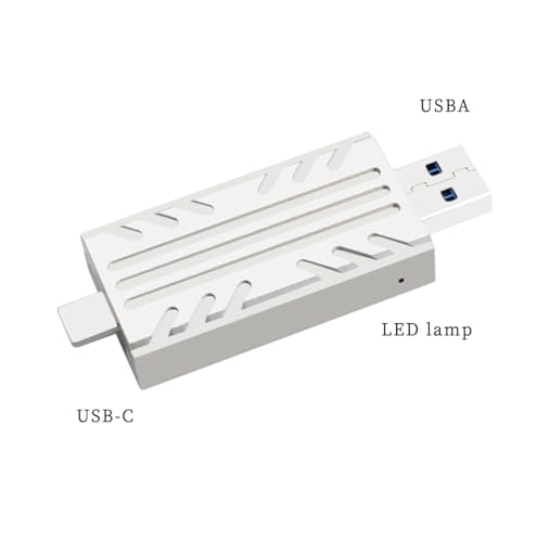 Enclosure SSD M.2 NVME 2230 10G con USB-A y USB-C miniatura 5
