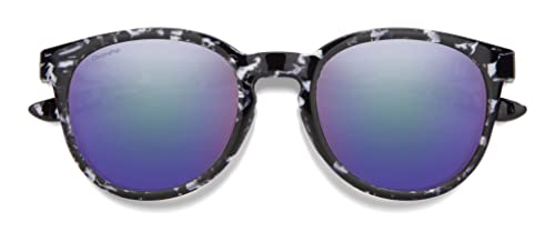 Image of Smith Eastbank Lifestyle Sunglasses - Black Marble | Chromapop Polarized Violet Mirror