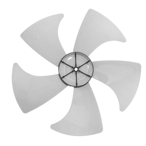 OSALADI Aspas De Ventilador De Pedestal Universales De 14 Pulgadas, De Plástico, Con Diseño De Cinco Hojas, Para Ventiladores De Pedestal De Suelo, Pared Y Mesa.