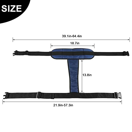 Yhk Wheelchair Harness, Adjustable Wheelchair Accessories Safety Belt With Wheelchair Harness Restraint For Adults To Prevent Tilting Or Falling, Wheelchair Restraint Belt For Elderly #TOP1