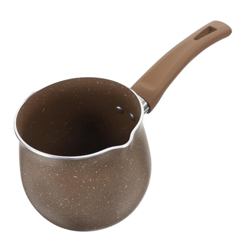 Zerodeko Cacerola Inoxidable Antiadherente con Asa para Calentar Leche y Derretir Olla Bebés y Salsa para Cocina de Inducción y Estufas