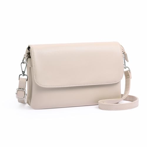 GAEKEAO Small Crossbody Bags for Women Trendy Vegan Leather Cell