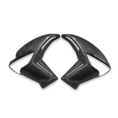 Côté milieu panneau avant carénage radiateur pour Kawasaki ER6N 2009-2011 aspect carbone