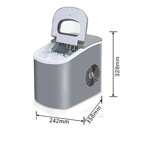 Ice Cube Maker Ice Maker Machine Counter Top Home, neues kompaktes Modell - Keine Installation erforderlich - 15 kg EIS… – Bild 3