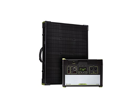 Goal Zero Yeti 1000 Lithium Solar Generator Kit with Boulder 100 Watt Briefcase
