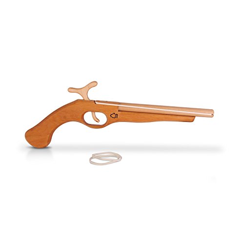 BestSaller 35 cm Caoutchouc Shoots Piraten Pistole Jouet (Multicolore)