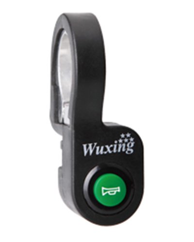 WUXINGBlack Push Button Handlebar Switch, 12V DC, IP54 Rated, Momentary, 7/8" Bar, 3/4" Wide, 1 Count