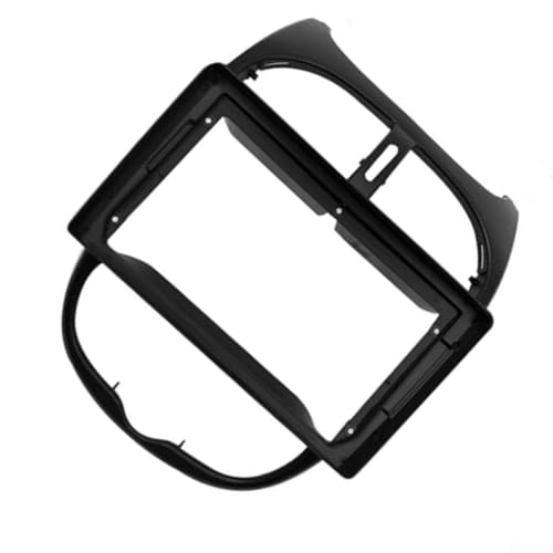 Façade d'autoradio pour 206 2002 2010 - Design 2 DIN - Matériau ABS pour une durabilité accrue et une intégration sans couture