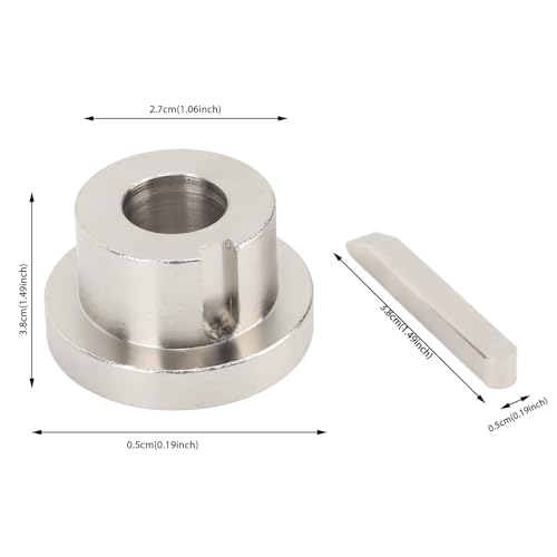 Kit de Reparo de Proteção de Manivela de Extensão, Desempenho Estável de Metal 2 Peças Kit de Reparo
