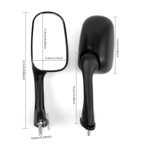 Rétroviseurs guidon moto scooter électrique CBR250RR NSR250R - 3