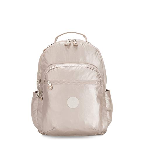 Kipling Seoul Sac à Dos, 44cm, 27 L, 0.65kg, Metallic...