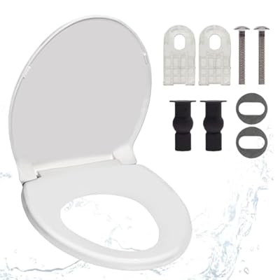 Toilet Seat Compatible with TOTO Transitional SoftClose SS114#01 Elongated Soft Close SEAT for SS237 247 SS224 SS117 SS204 SS154 SS214 Toilet Seat Replacement Parts