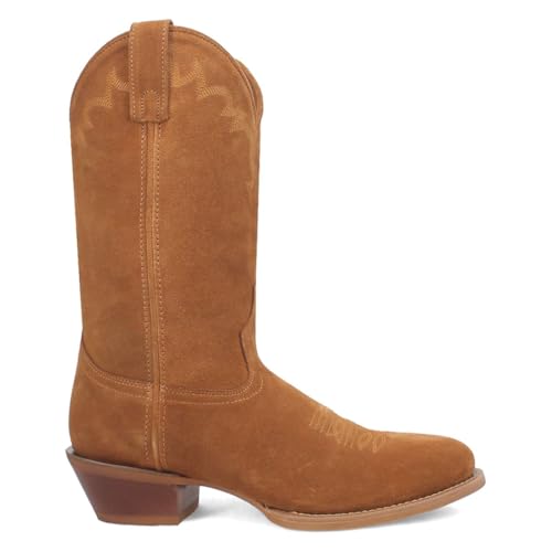 Image of Laredo Mens Larkin Round Toe Pull On Casual Boots Mid Calf - Brown