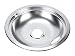 Whirlpool W10196405RW Universal 8-Inch Drip Bowl and Ring, Chrome