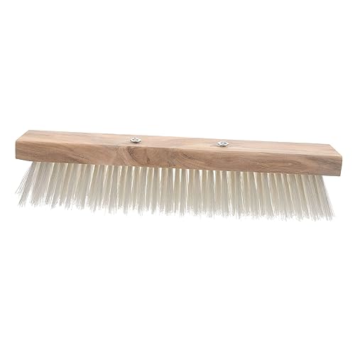 Beavorty Floor Brush Accessories Nylon Bristles Scrubbing Brush for Bathroom Shower Floor Scrubber Space-Saving